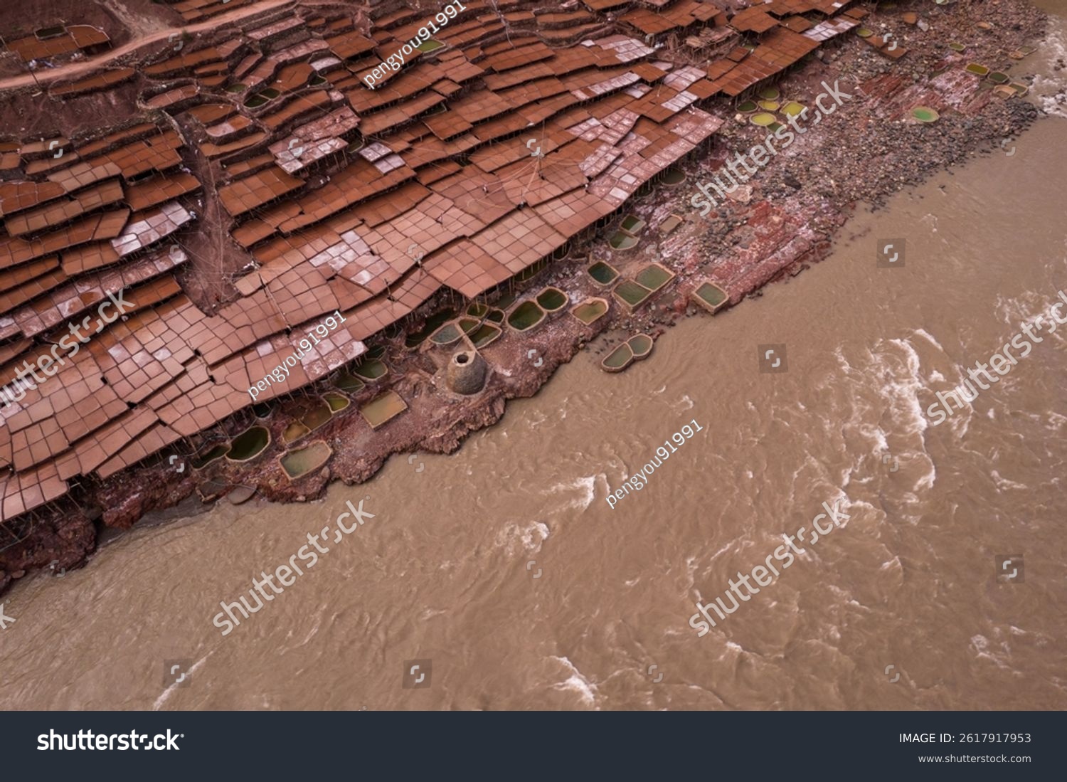 The Millennium Ancient Salt Fields in the Yarlung Zangbo Grand Canyon in Batang County Sichuan